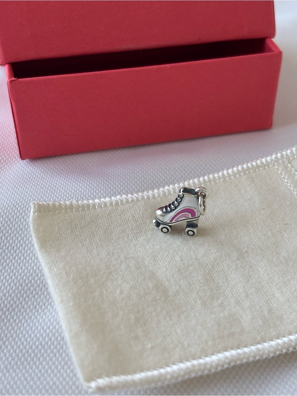 James Avery Limited Edition Sterling Silver
Enamel Roller Skate Charm